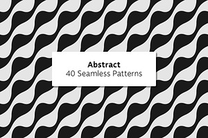 Abstract - 40 Seamless Patterns, a Pattern Graphic by Tustan