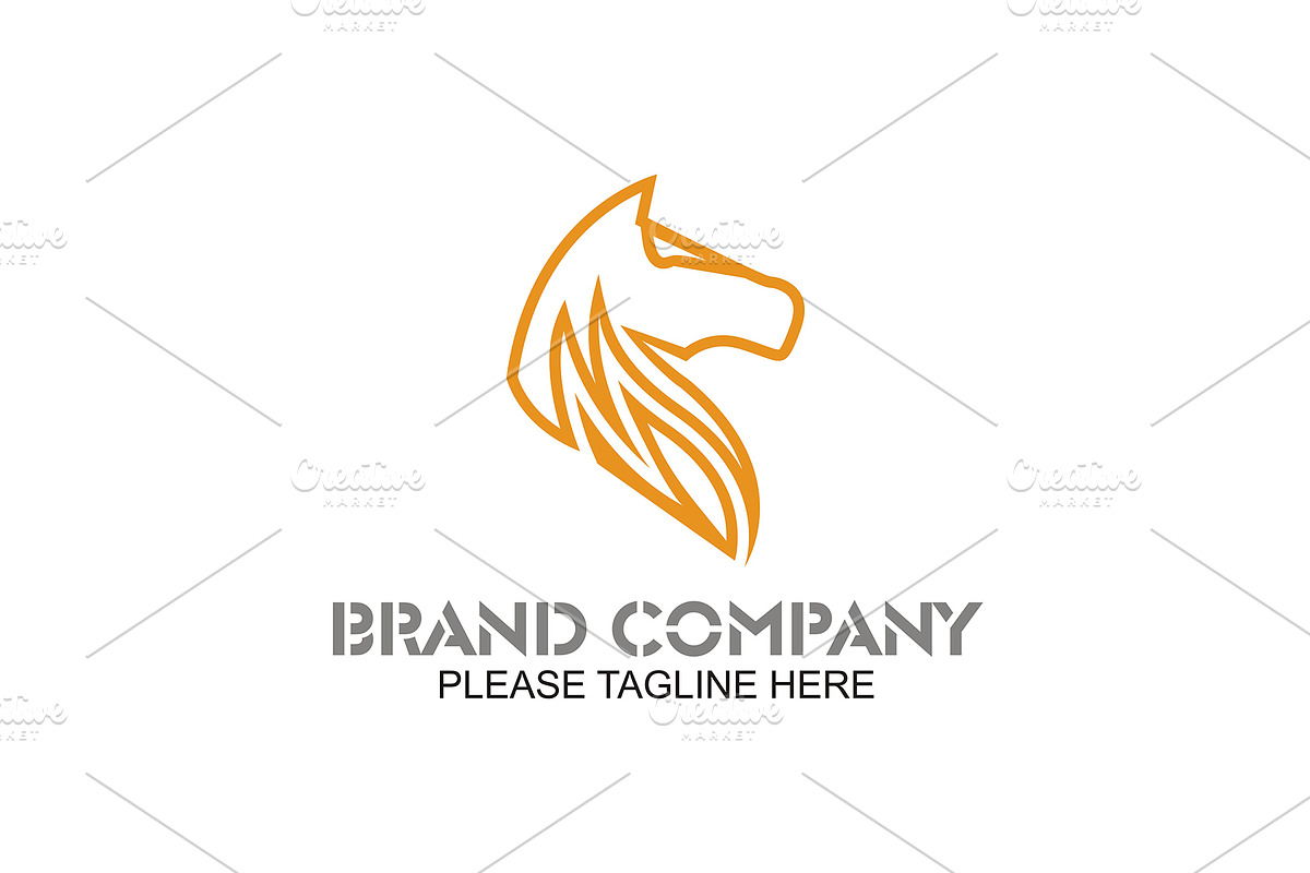 20 Logo Horse Templates Bundle, a Branding & Logo Template by Friendesigns (Photo 21 of 21)