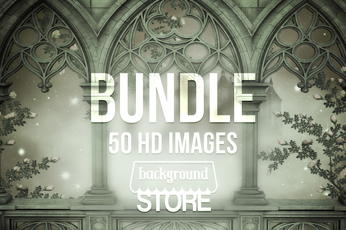 Gothic Fantasy Backdrops Bundle