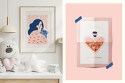 Romantic Art | Wall Art Creator, an Object Graphic by Leleka.Store (Thumbnail 6 of 20)