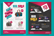 Clean Sale Flyers, a Flyer Template by Nody4Design (Thumbnail 2 of 4)