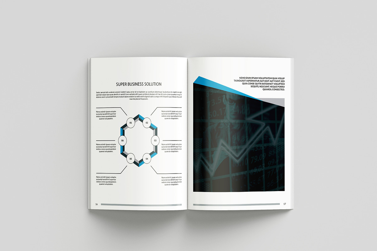 Business Brochure Template, a Brochure Template by retrographix (Photo 10 of 13)