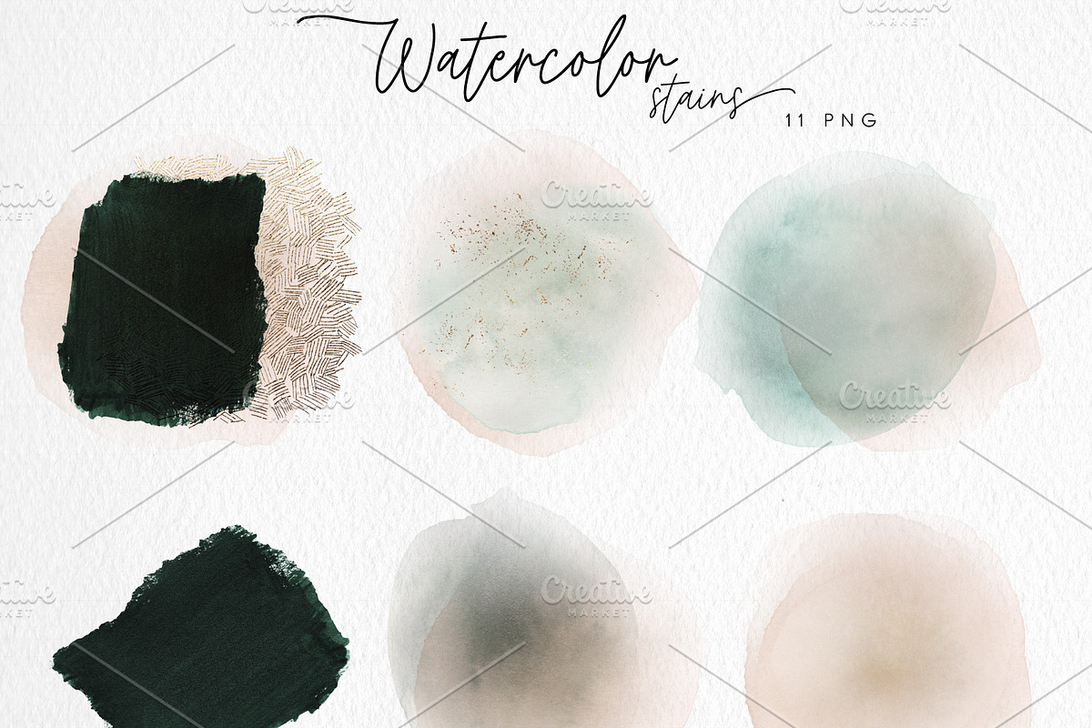 Golden peonies, watercolor, a Texture Illustration by ollalya (Photo 13 of 17)
