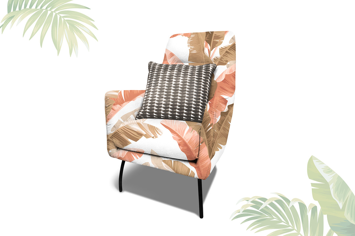 Banana palms. Tropical pattern., a Pattern Graphic by Anna Smirnova (Photo 6 of 6)