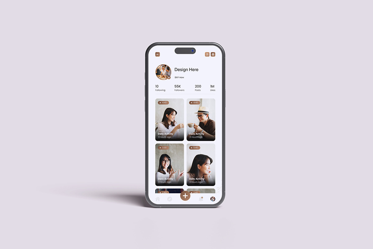 iPhone 16 Interior mockups, an iPhone Mockup by Creative_A23 (Photo 3 of 4)