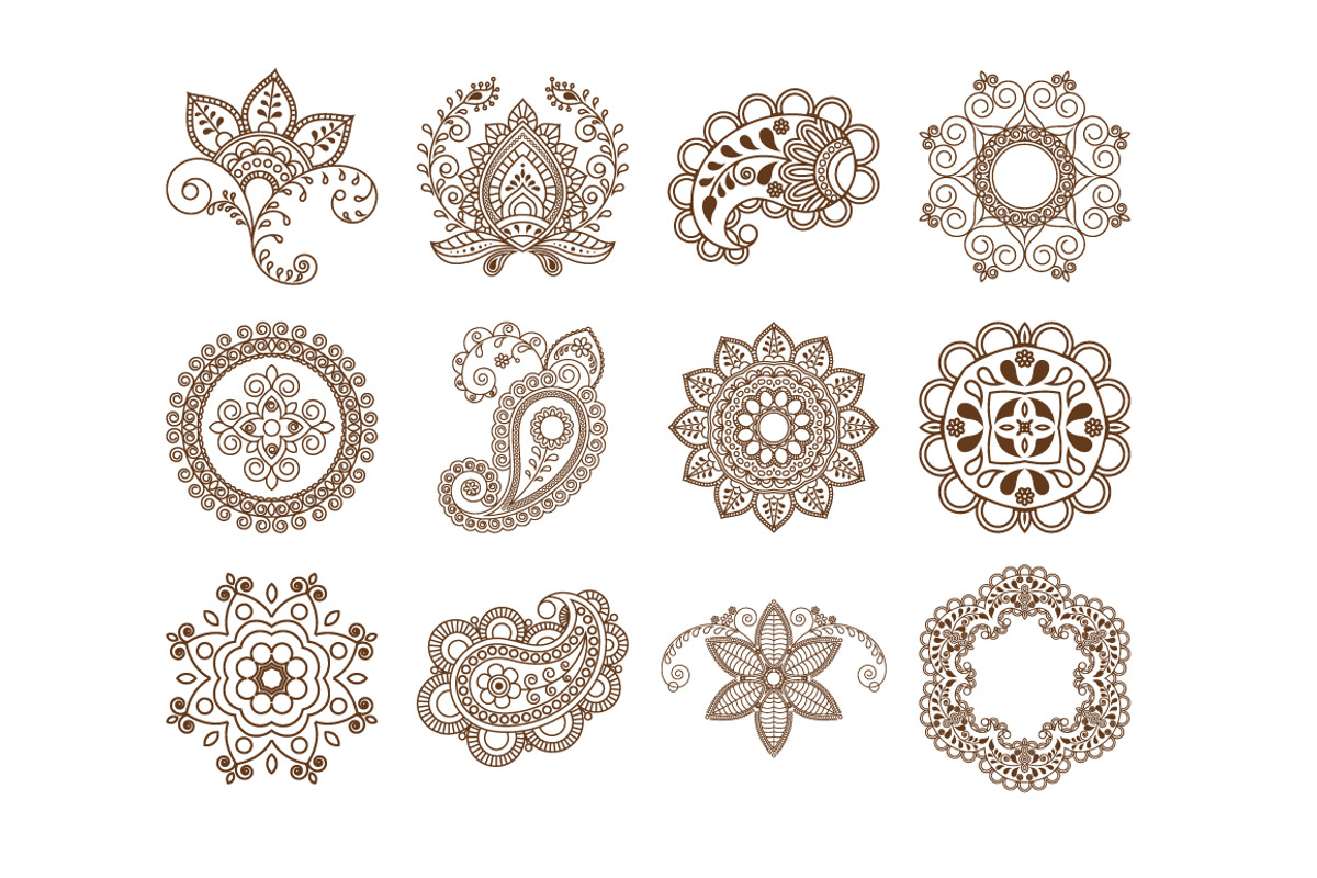 Ethnic Indian Ornamental Brushes, a Brush Add-On by Della_Liner (Photo 2 of 2)