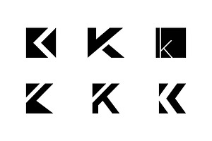 Letter  K Logo, a Branding & Logo Template by Rhealea_Design