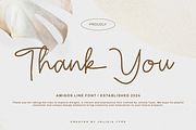 Amigos Line | Handwritten Font, a Handwritten Font by Jolicia Type (Thumbnail 10 of 10)