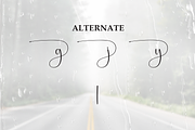 Rainstory | Script Font, a Handwritten Font by Scratchones (Thumbnail 8 of 9)