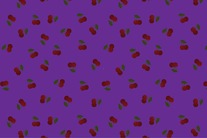 9 Seamless Cherry Pattern Swatches