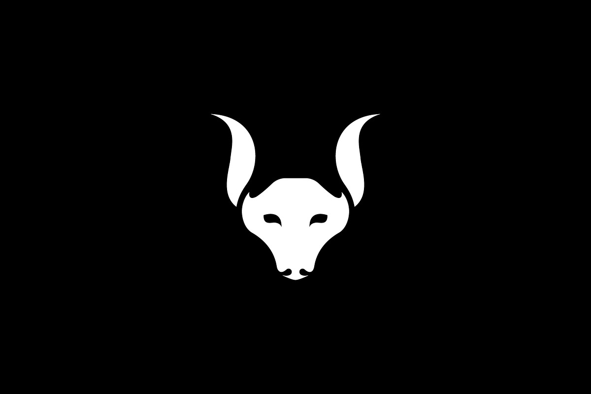Bull, Buffalo, Ox Head Logo, a Branding & Logo Template by Your Choice Art