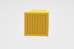 Shipping Container 3d Model