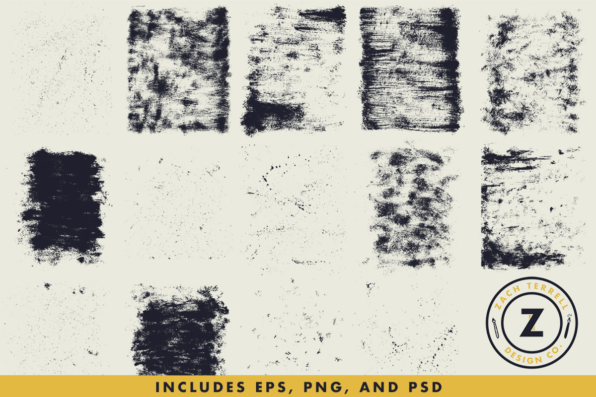 Grunge and Grit Textures, a Texture Graphic by Zach Terrell Design (Photo 4 of 4)