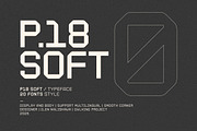 P18 Soft, a Sans Serif Font by OWL KING (Thumbnail 1 of 7)