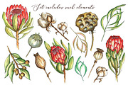 Sale BotanIcal Garden watercolor, a Texture Illustration by artdreamer (Thumbnail 3 of 5)