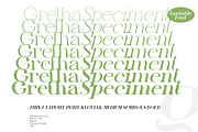Gretha Family | 14 font family, a Serif Font by Jolicia Type (Thumbnail 6 of 12)
