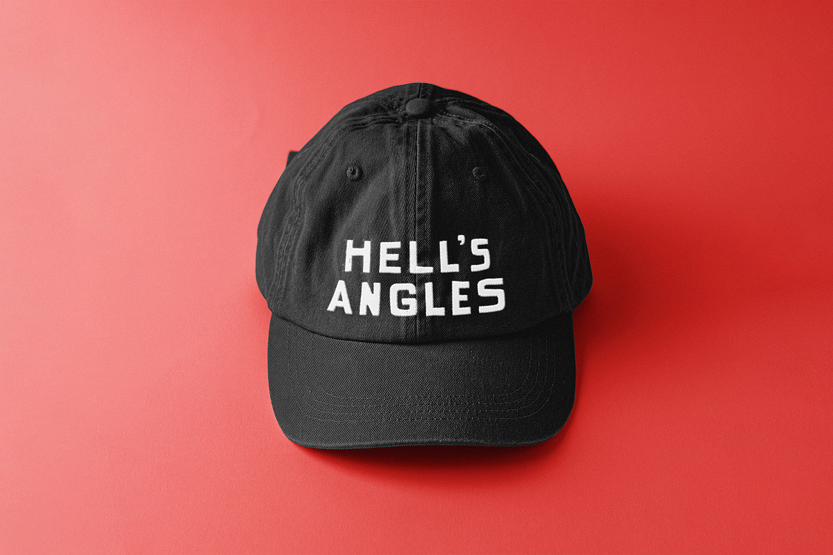 Hell's Angles Handdrawn Display Font, a Sans Serif Font by Off The Rack © (Photo 7 of 8)