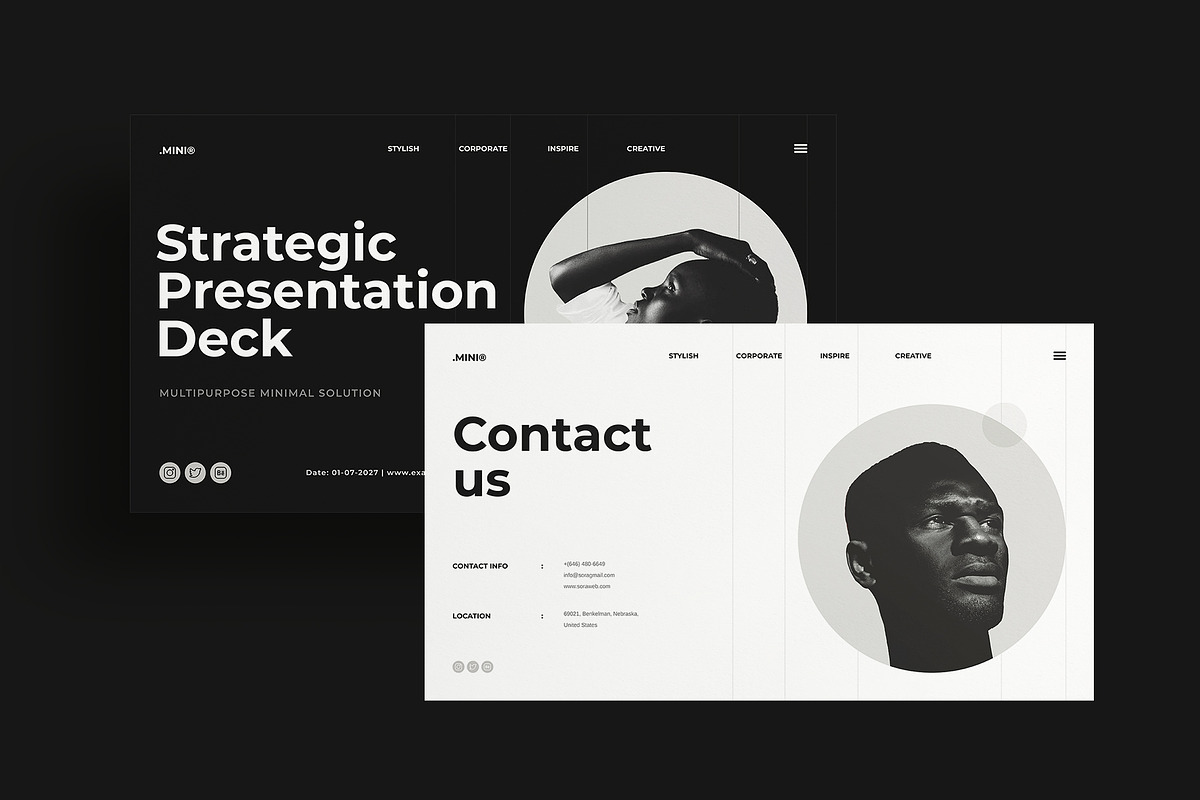 Minimal Creative Presentation Design, a Presentation Template by ArtisanaAura (Photo 11 of 11)