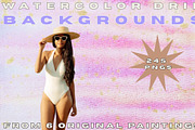 Drips + Drops 2 in 1 Bundle, a Background Graphic by Eryn Rose Design (Thumbnail 16 of 20)