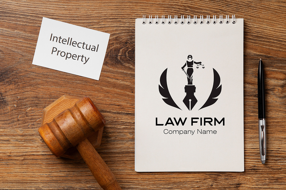 Editable Law Firm Logo Design, a Branding & Logo Template by YUDesignStore (Photo 6 of 7)