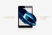 Blue Marbled; Pre-made banners, an Object Graphic by DigitalDream (Thumbnail 2 of 7)