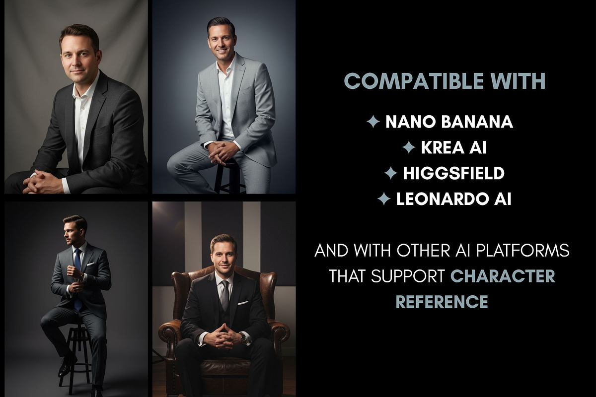 22 Business Man Headshot Prompts, a Business Photo by Selenique Studio (Photo 5 of 10)