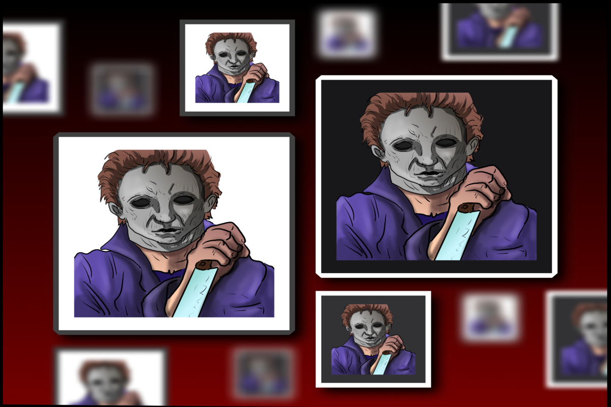 Shape DBD Twitch emotes, an Illustration by Custom Fonts & Patterns (Photo 5 of 6)