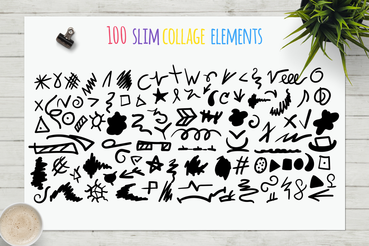 Funny Collage Kit, an Object Graphic by barsrsind (Photo 9 of 14)