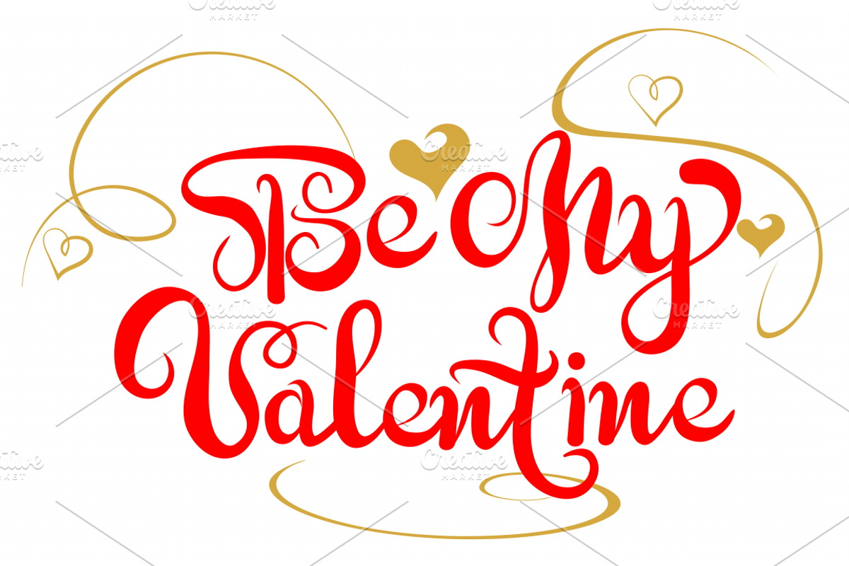 Be My Valentine card