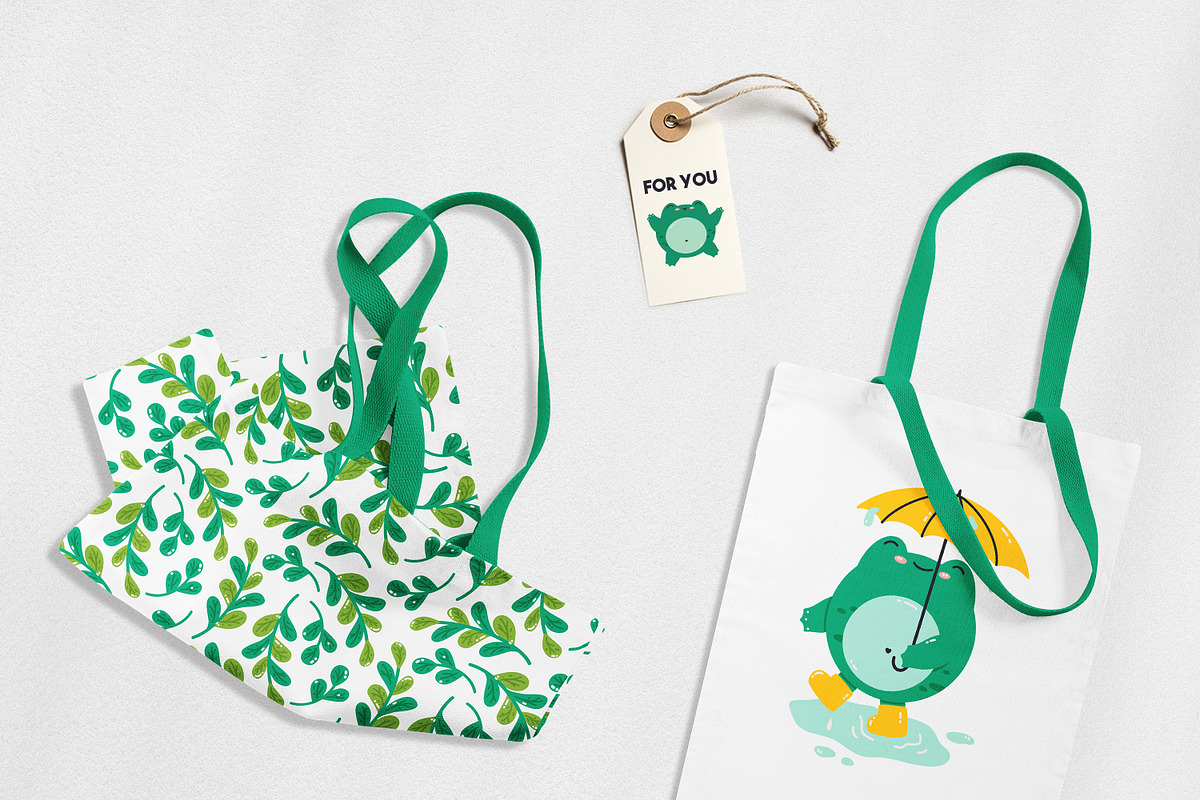 Forest Frog Illustrations & Patterns, an Animal Illustration by by Margo (Photo 2 of 8)