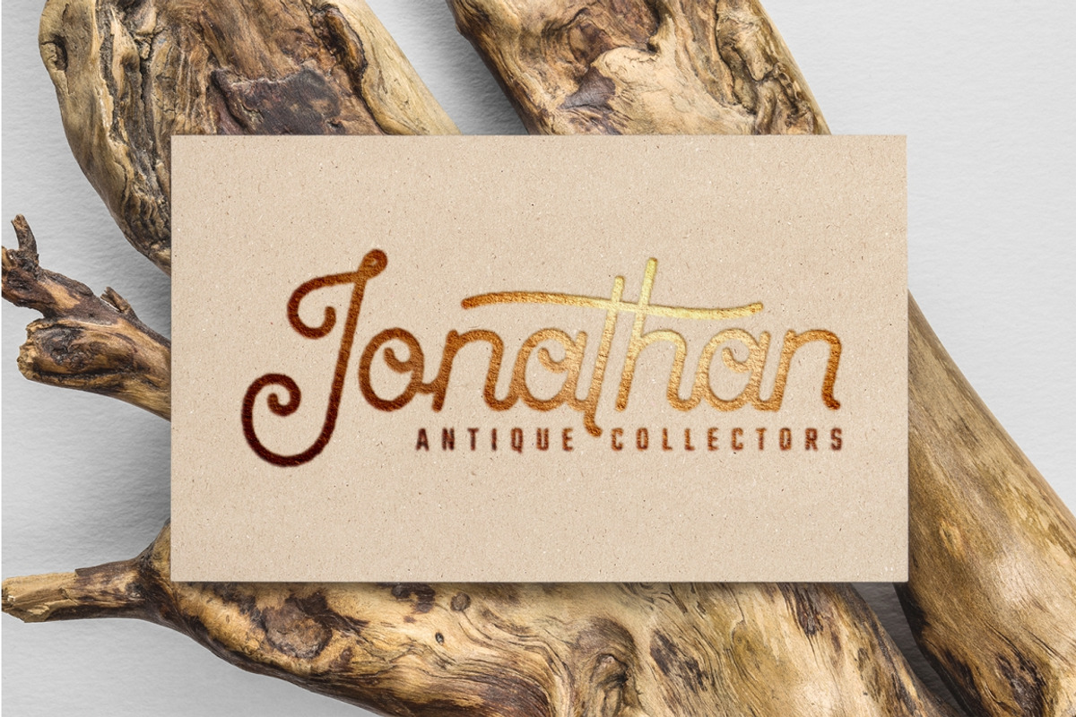 Antiqueline - Monoline Typeface preview 6
