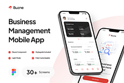 Buzne - Business Management App, an App Template by pickolabstudio (Thumbnail 1 of 6)