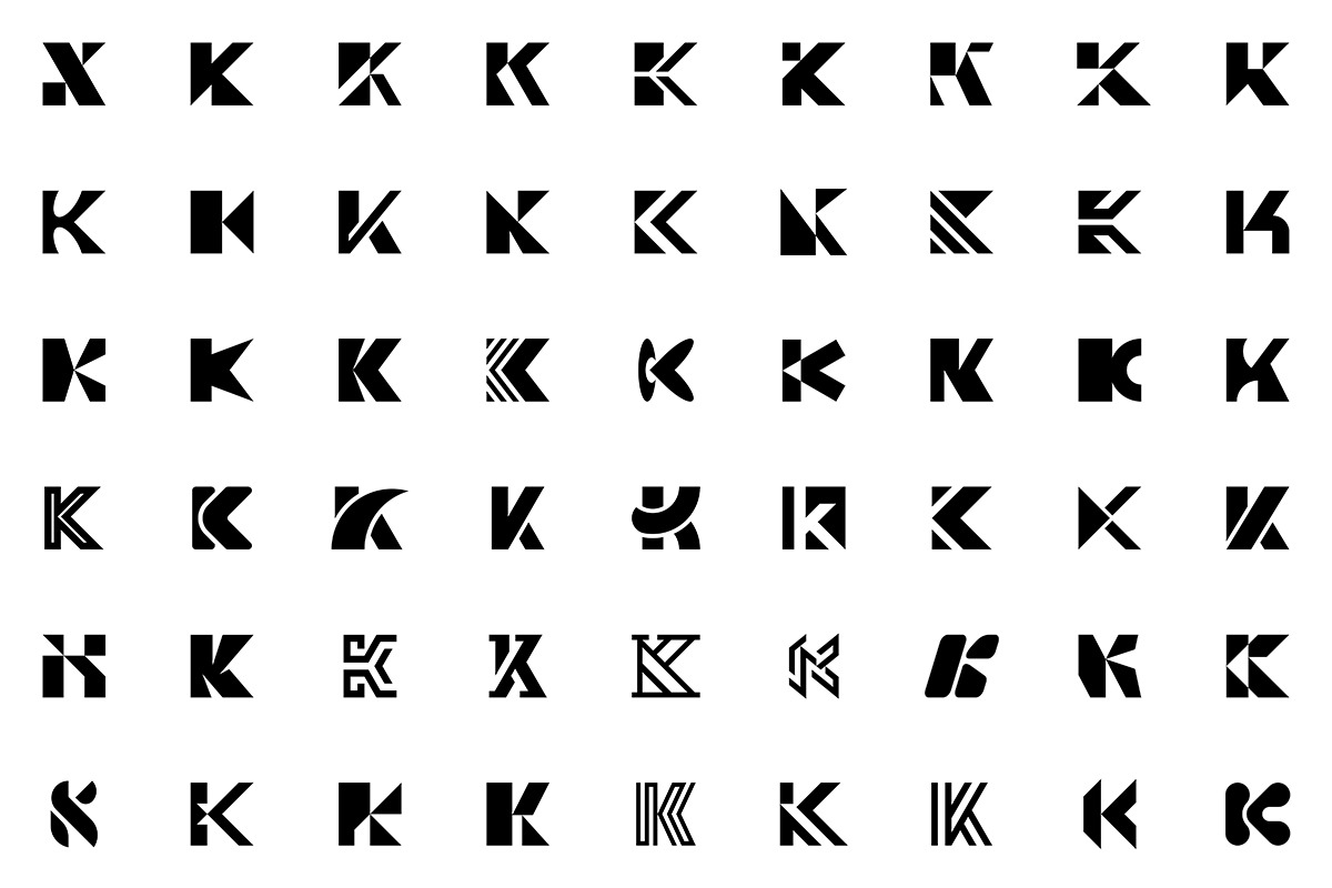 Set of letter K logo, a Branding & Logo Template by NataliiaVolyk (Photo 2 of 3)