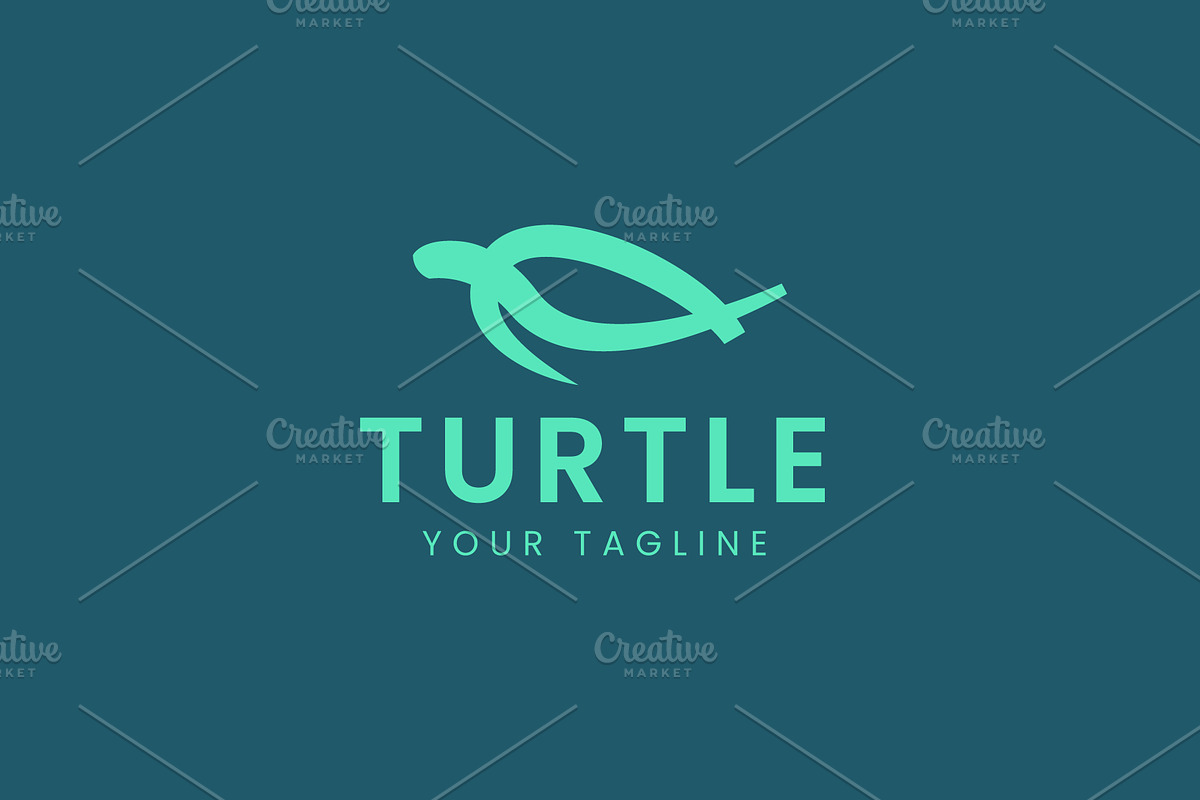 turtle logo vector icon illustration, a Branding & Logo Template by Dyn Studio