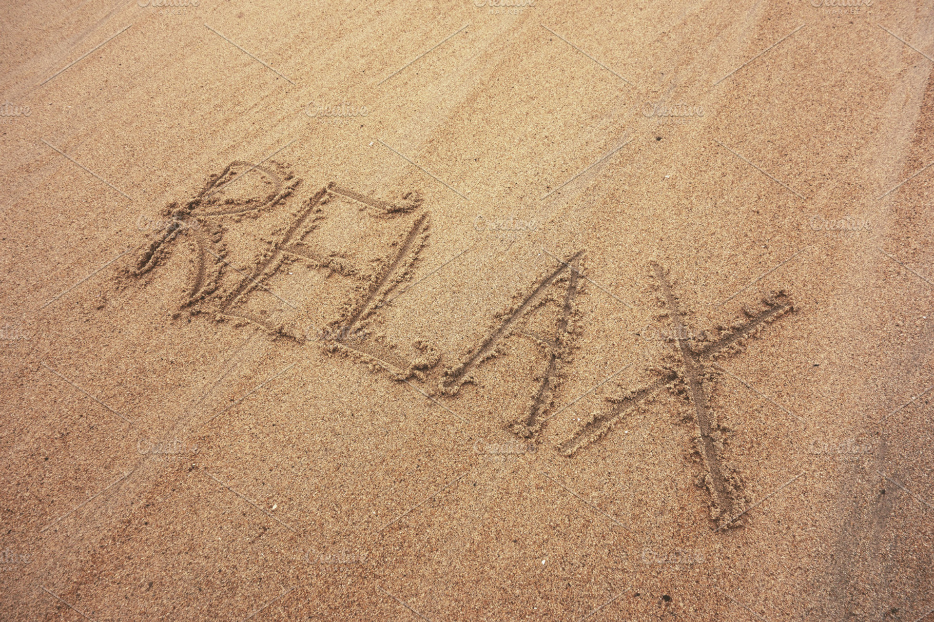 Relax stock photo containing sand and beach
