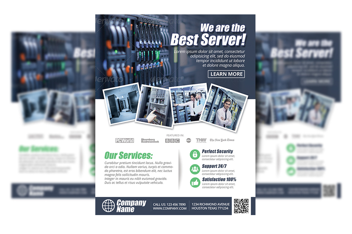 Multipurpose Business Flyer V1, a Flyer Template by Louis Twelve (Photo 2 of 3)