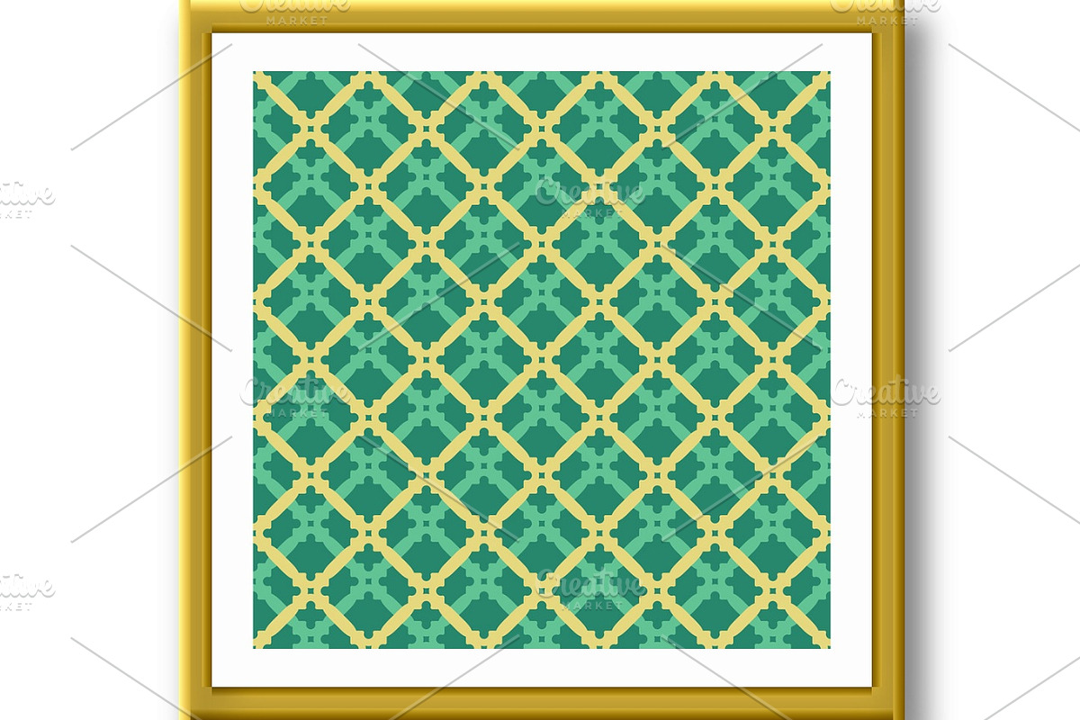 Seamless Pattern in Arabian Style, a Pattern Graphic by FineArtStudio (Photo 2 of 3)