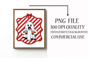 Halloween Ghost Coffee Frame, an Illustration by Libby Wishes (Thumbnail 4 of 6)