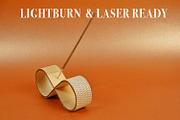 Incense Holder Flexi for Laser Cut., an Object Graphic by MaramadeLaser (Thumbnail 2 of 5)