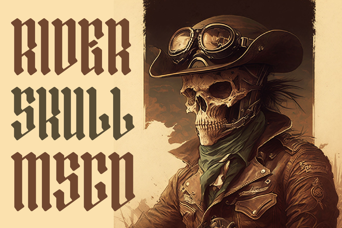 Salamon Kane Blackletter Display, a Blackletter Font by IHDSTD (Photo 3 of 7)