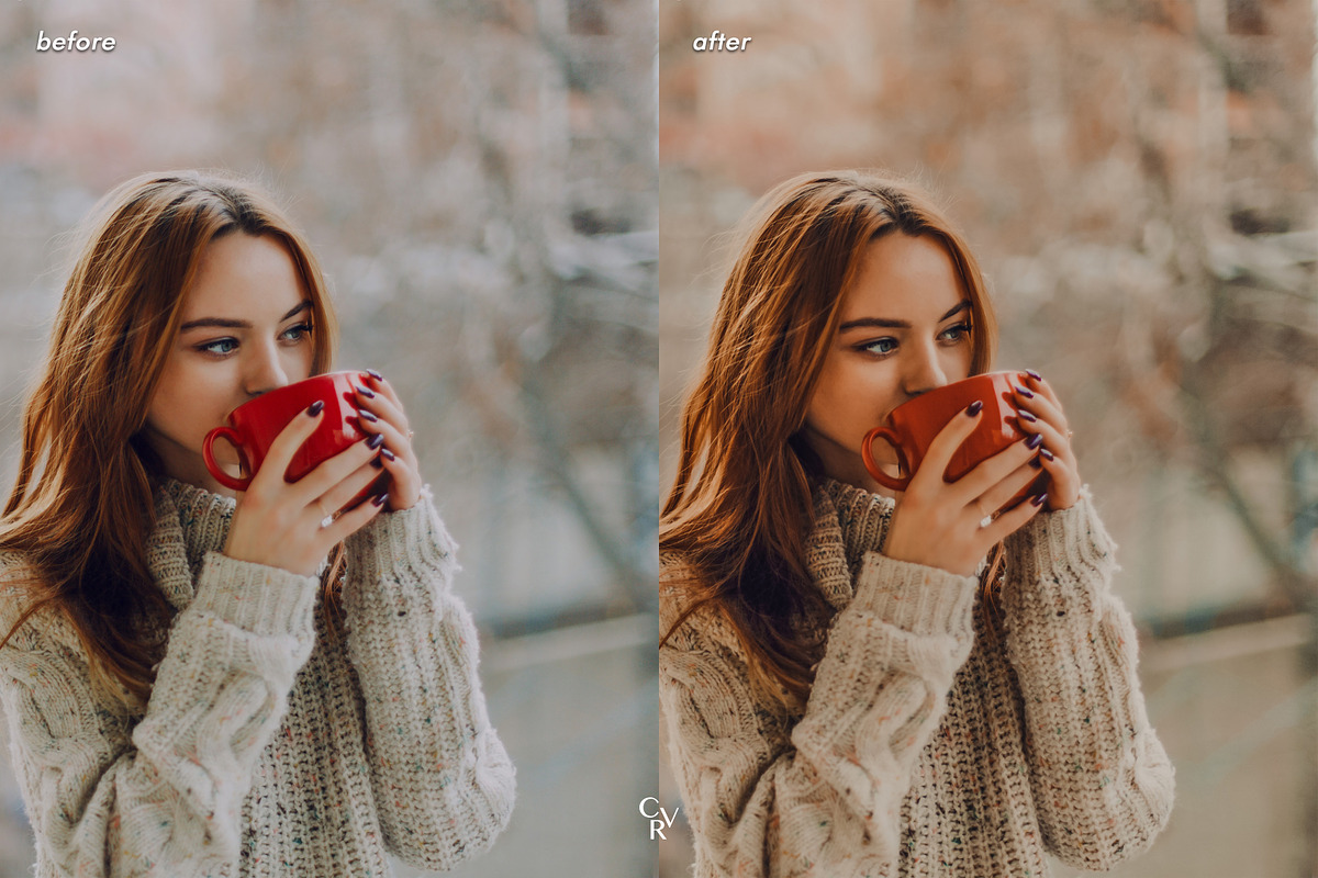 10 Coffee Shop Lightroom Presets, a Preset Add-On by CVR Presets (Photo 6 of 7)