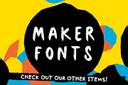 Spraycan Handmade Font, a Handwritten Font by Maker Fonts (Thumbnail 13 of 13)