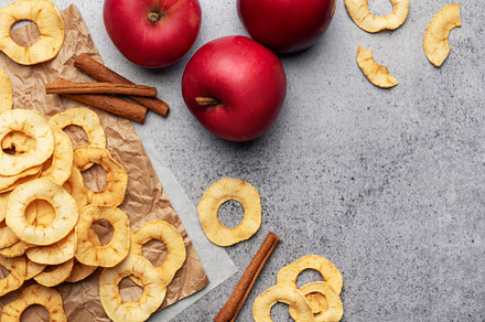 Dried apple chips, a Food & Drink Photo by Olena Rudo