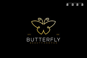 Butterfly Luxury Logo