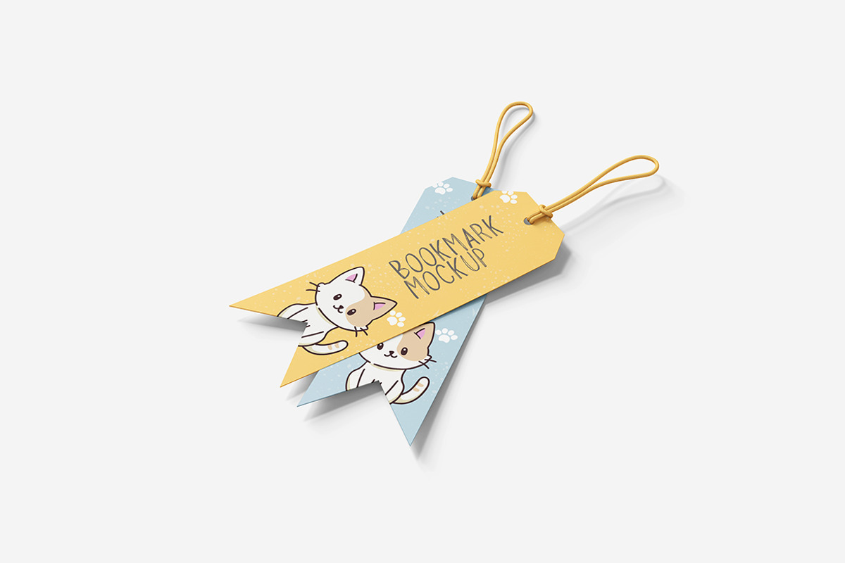Bookmark Mockup, a Product Mockup by MrLetters (Photo 2 of 5)