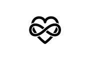 50 Infinity Heart Symbol Vector Bund, an Illustration by abu67222 (Thumbnail 46 of 55)