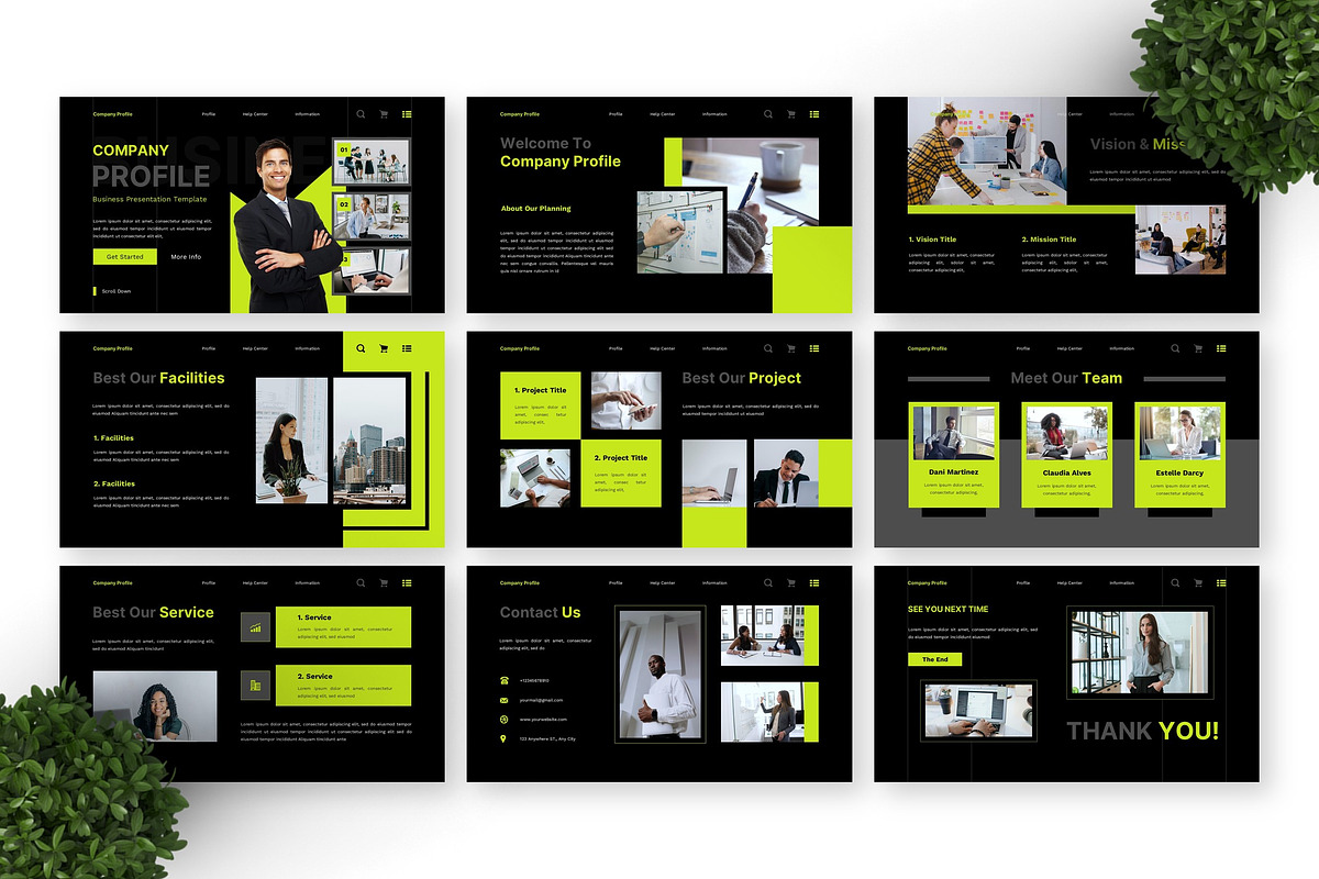 Company Profile - Business Key preview 4