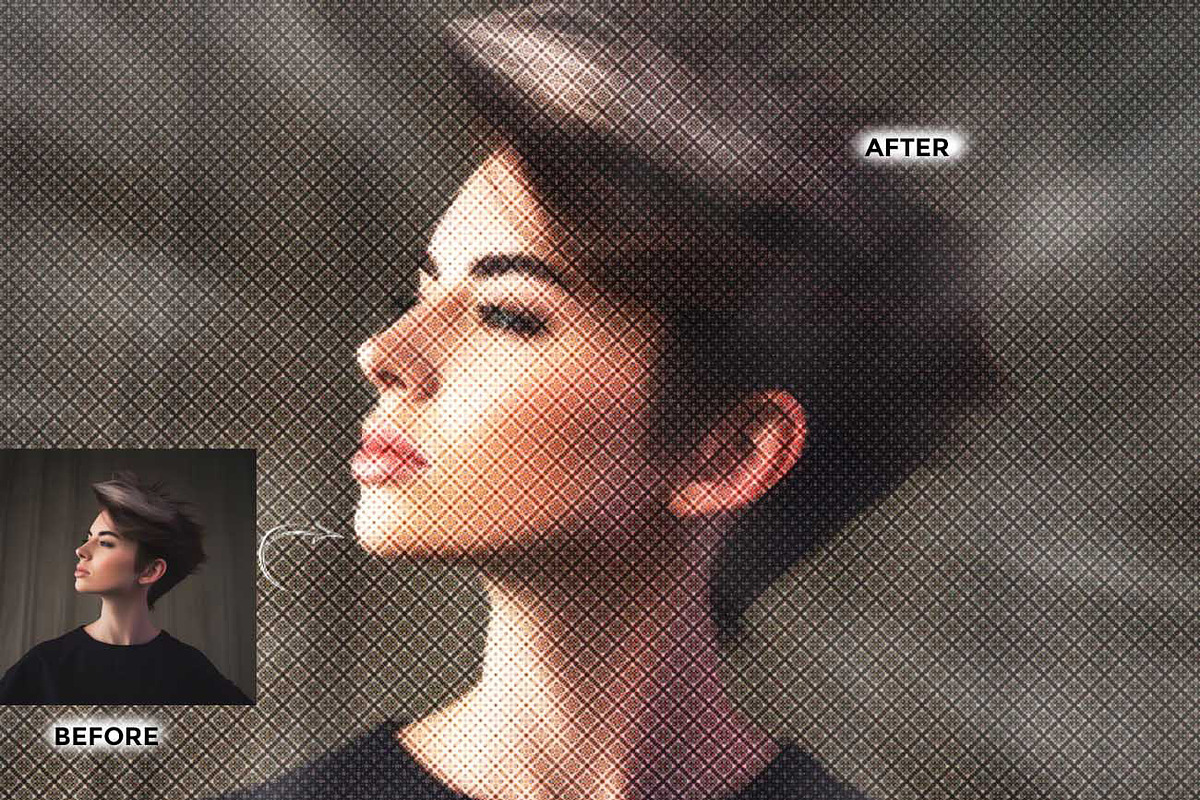 HALFTONE X Experimental Halftone, an Action Add-On by Studio Retouch (Photo 46 of 63)