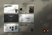 Maxro | Brand Guideline Template, a Presentation Template by Creatiya Type (Thumbnail 5 of 11)