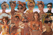 Retro summer collage - 300+ cutouts, an Object Graphic by Sofico (Thumbnail 9 of 13)